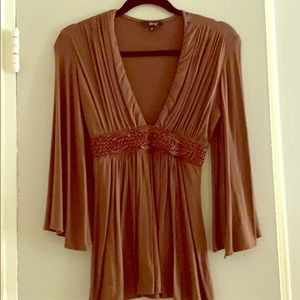 Sky Brand Brown Top